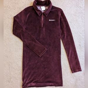 iets frans velvet mini dress